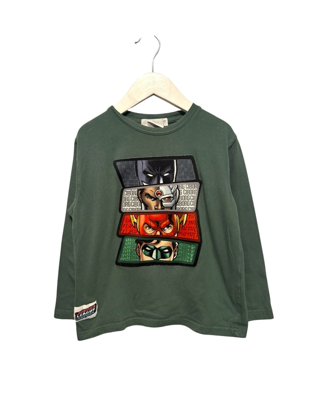 ⭐️ 5/$30 Zara Kids DC Justice League LS Shirt size 7